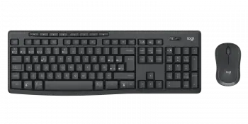 Комплект безжични клавиатура и мишка Logitech MK370, Bluetooth/2.4 GHz