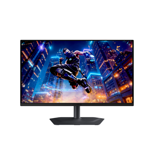 Геймърски монитор GIGABYTE MO27Q3 - 27" QD-OLED, QHD(2560x1440), 360Hz, 0.03ms, G-Sync, FreeSync Premium Pro 