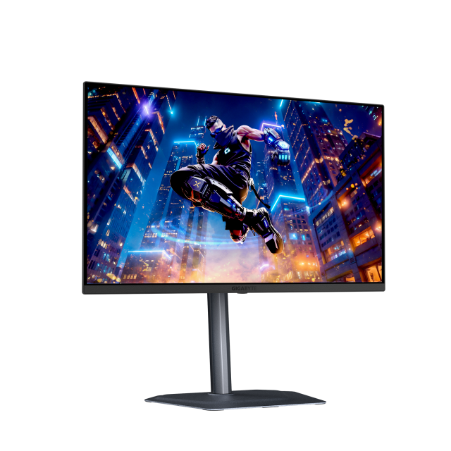Геймърски монитор GIGABYTE MO27Q3 - 27" QD-OLED, QHD(2560x1440), 360Hz, 0.03ms, G-Sync, FreeSync Premium Pro 