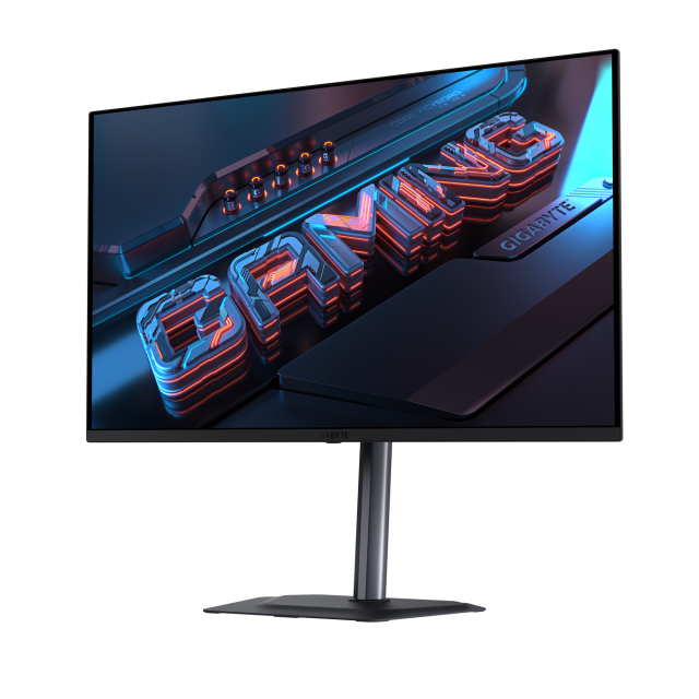 Гейминг монитор GIGABYTE MO32U - 31.5" QD-OLED 4K UHD, 165Hz, 0.03ms 