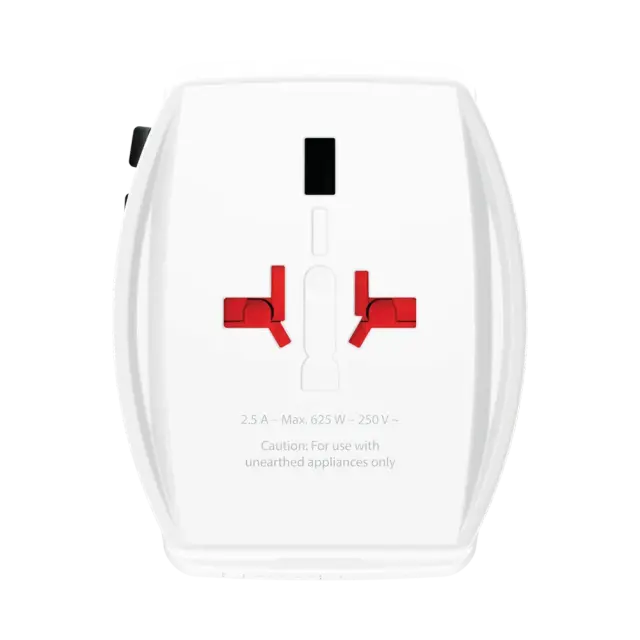 Skross универсален адаптер 220V , 30W, бял 