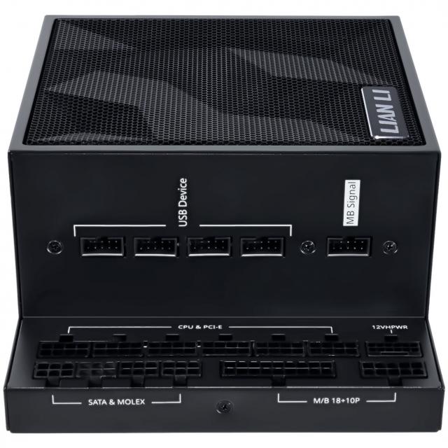 Захранващ блок Lian Li EDGE EG0850 Black 850W 80+ Platinum PCIe 5.1, ATX 3.1 