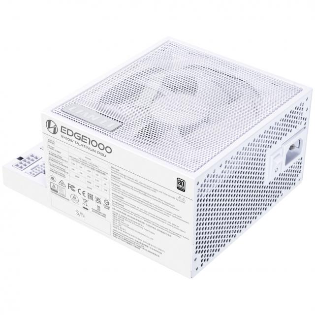 Захранващ блок Lian Li EDGE EG1000 White 1000W 80+ Platinum PCIe 5.1, ATX 3.1 