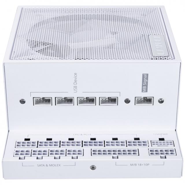 Захранващ блок Lian Li EDGE EG1000 White 1000W 80+ Platinum PCIe 5.1, ATX 3.1 