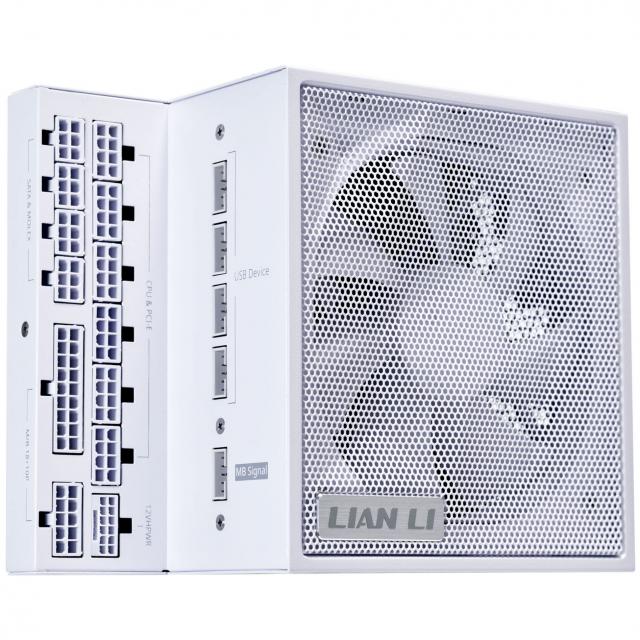 Захранващ блок Lian Li EDGE EG1000 White 1000W 80+ Platinum PCIe 5.1, ATX 3.1 