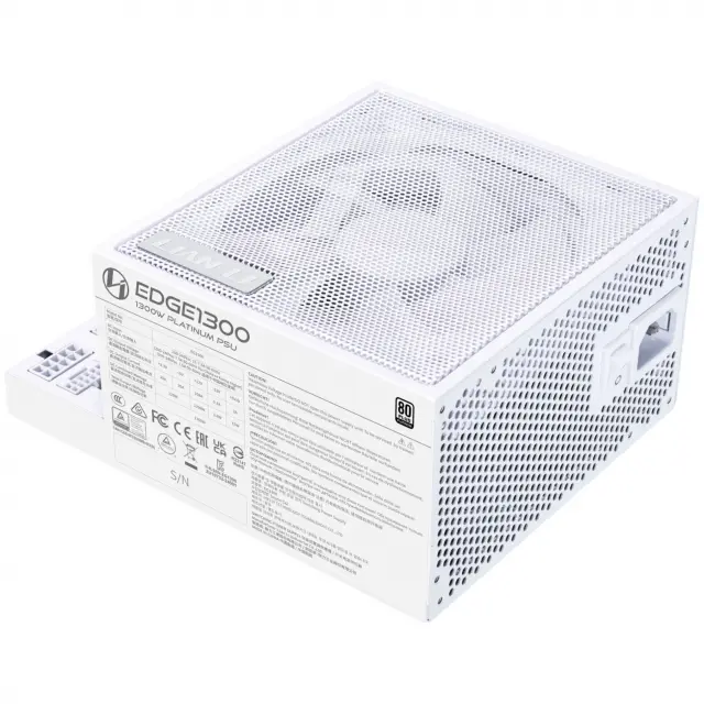 Захранващ блок Lian Li EDGE EG1300 White 1300W 80+ Platinum PCIe 5.1, ATX 3.1 