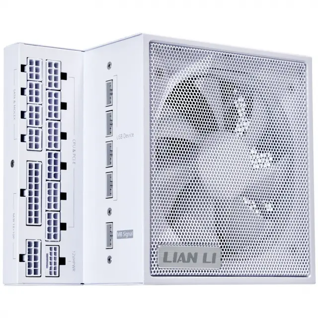 Захранващ блок Lian Li EDGE EG1300 White 1300W 80+ Platinum PCIe 5.1, ATX 3.1 