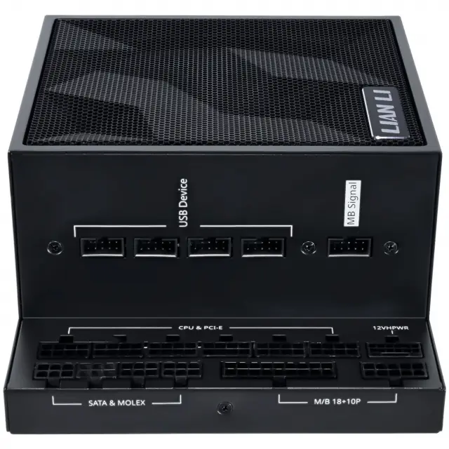 Захранващ блок Lian Li EDGE EG1300 Black 1300W 80+ Platinum PCIe 5.1, ATX 3.1 