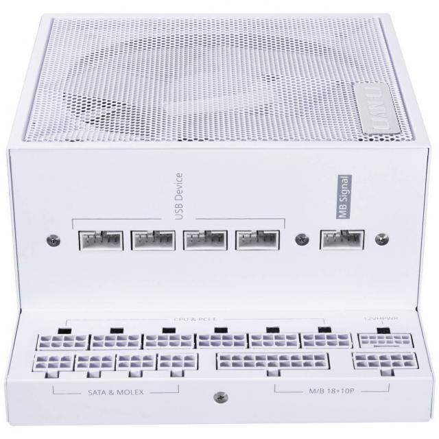 Захранващ блок Lian Li EDGE EG0850 White 850W 80+ Platinum PCIe 5.1, ATX 3.1