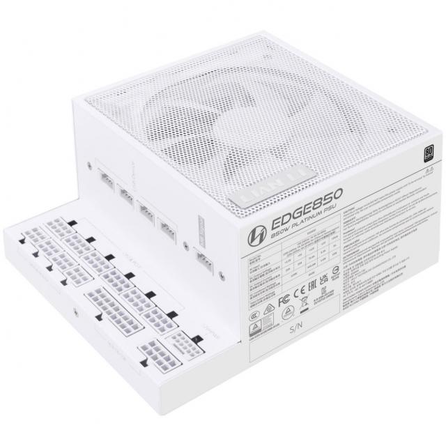 Захранващ блок Lian Li EDGE EG0850 White 850W 80+ Platinum PCIe 5.1, ATX 3.1