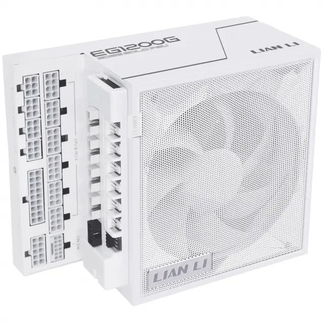 Захранващ блок Lian Li EDGE 1200W 80+ Gold PCIe 5.1, ATX 3.1 - Бяло 