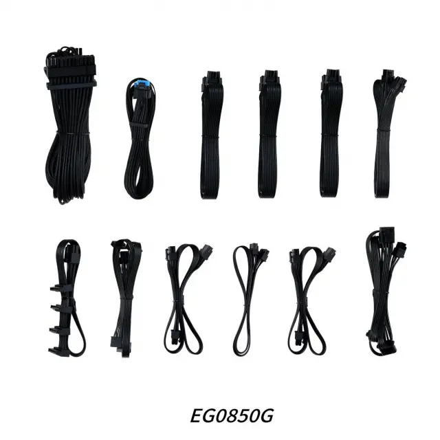 Захранващ блок Lian Li EDGE EGO850 Black 850W 80+ Gold PCIe 5.1, ATX 3.1