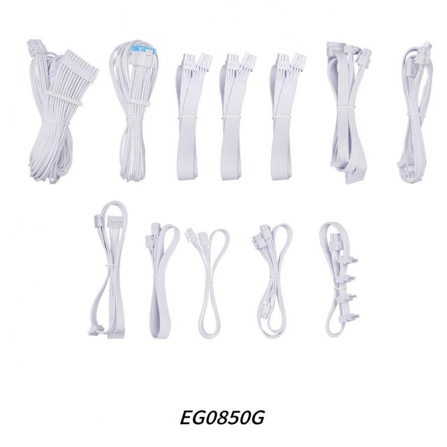 Захранващ блок Lian Li EDGE EGO850 White 850W 80+ Gold PCIe 5.1, ATX 3.1