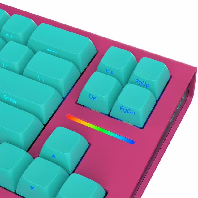 Геймърскa безжична клавиатура Nubi NK68HE Ice - Hall Effect 