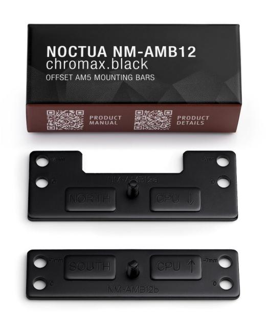 Noctua Mounting Kit NM-AMB12 Chromax. Black 