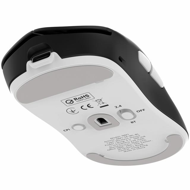 Геймърска безжична мишка NUBI NM1 SE 39g - Black 