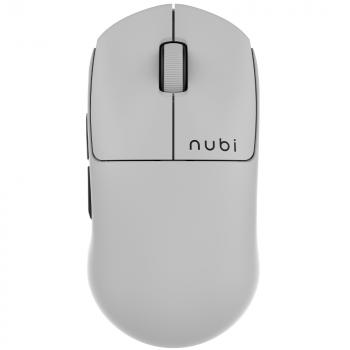 Геймърска безжична мишка NUBI NM1 SE 39g - White