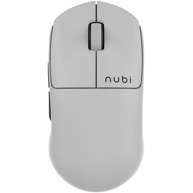 Геймърска безжична мишка NUBI NM1 39g - White 