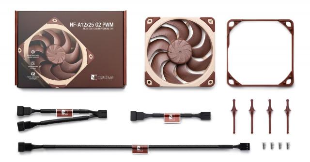 Вентилатор Noctua 120mm NF-A12x25 G2 PWM 