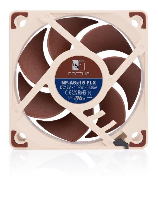 Fan Noctua NF-A6x15 FLX, 60 x 60 x 15 mm 