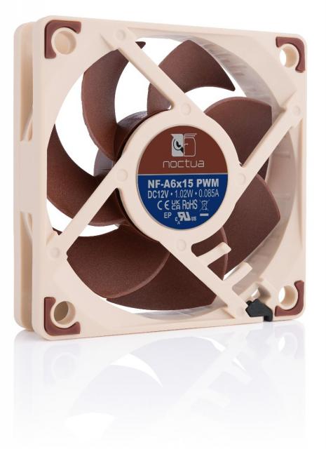 Fan Noctua NF-A6x15 PWM, 60 x 60 x 15 mm 