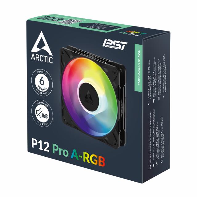 Вентилатор ARCTIC P12 Pro A-RGB 120mm PWM 