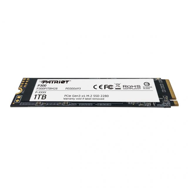 SSD Patriot P300 Gen3, 1TB, NVMe, M.2 