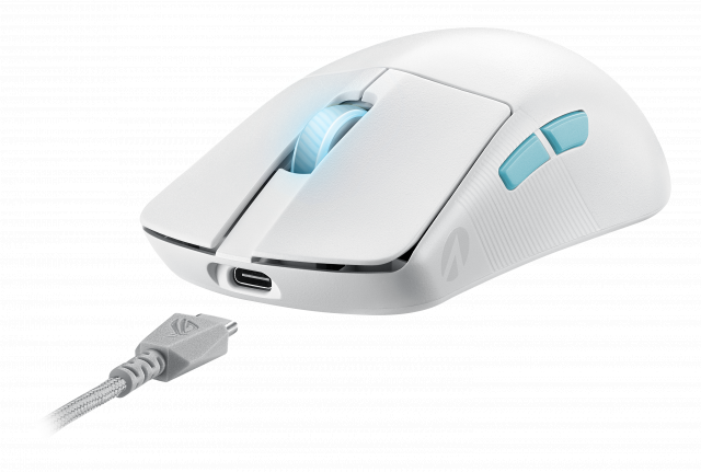 Gaming Wireless Mouse ASUS ROG Harpe Ace Aim Lab Edition - White 