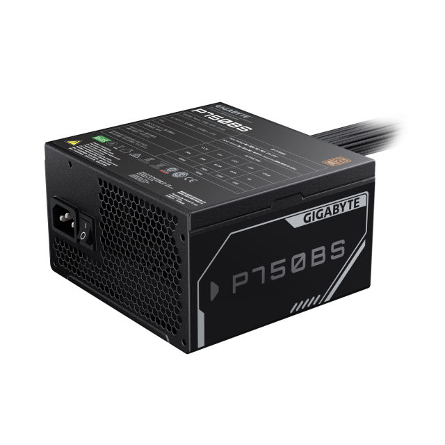 Захранващ блок Gigabyte P750BS, 750W, 80+ Bronze 