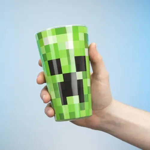 Paladone Minecraft Creeper Glass (400ml), PP6729MCFV2 