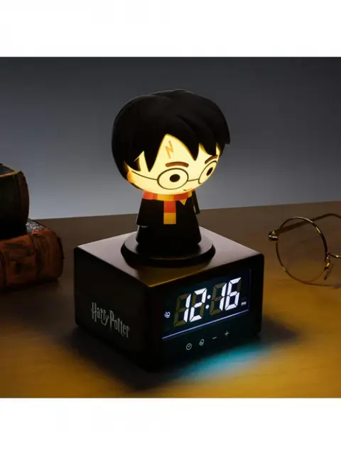 Часовник/будилник Paladone: Harry Potter - Icon Alarm Clock, PP11773HPV3 