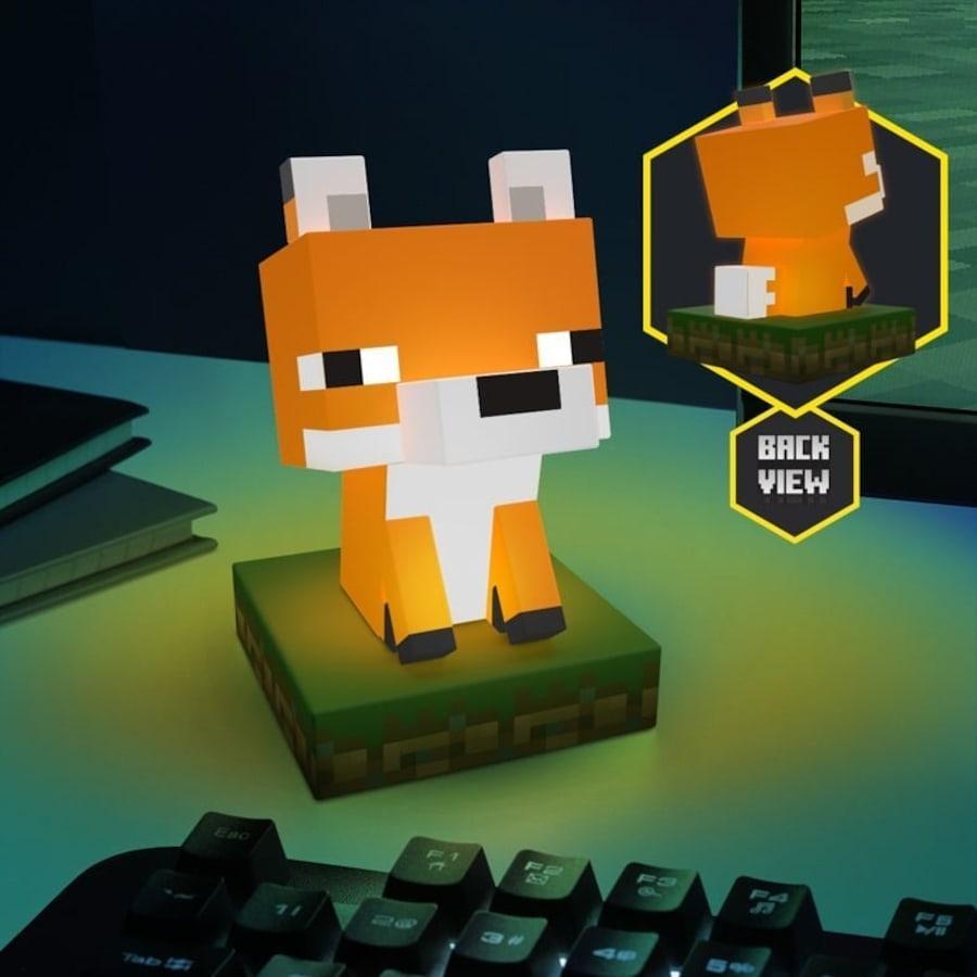 Лампа Paladone Icons: Minecraft - Fox Light, PP13275MCF