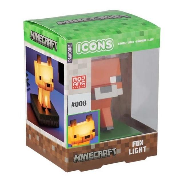 Paladone Icons: Minecraft - Fox Light, PP13275MCF 