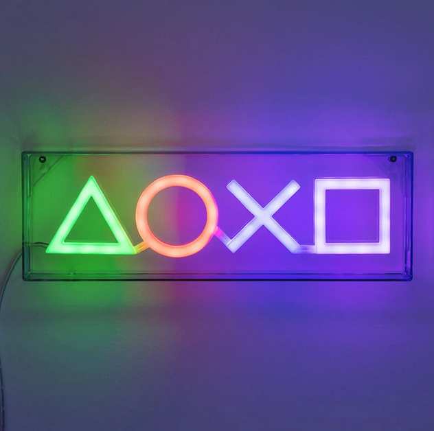 Paladone: Playstation - LED Neon Light, PP12716PS 