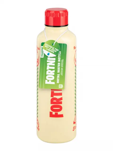 Бутилка за вода Paladone: Fortnite - Metal Water Bottle (PP14736FO) 