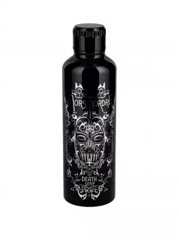 Бутилка Paladone Harry Potter: Death Eater - Metal Water Bottle