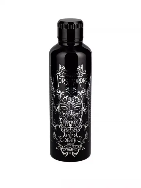 Бутилка Paladone Harry Potter: Death Eater - Metal Water Bottle 