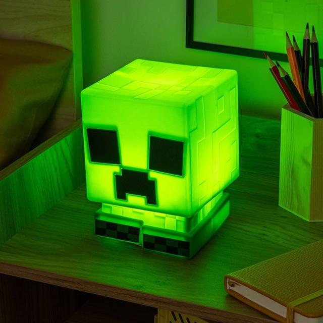 Paladone: Minecraft - Creeper SquishyGlo Silicone Light Rechargeable, PP14710MCF 