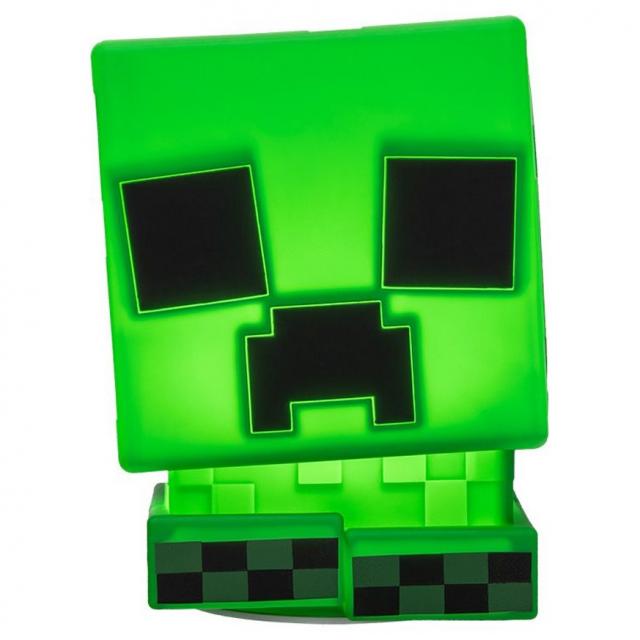 Paladone: Minecraft - Creeper SquishyGlo Silicone Light Rechargeable, PP14710MCF 
