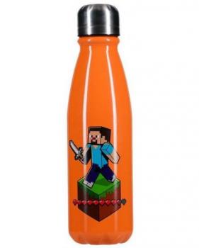 Paladone Minecraft - Aluminium Water Bottle 600ml, PP12074MCF