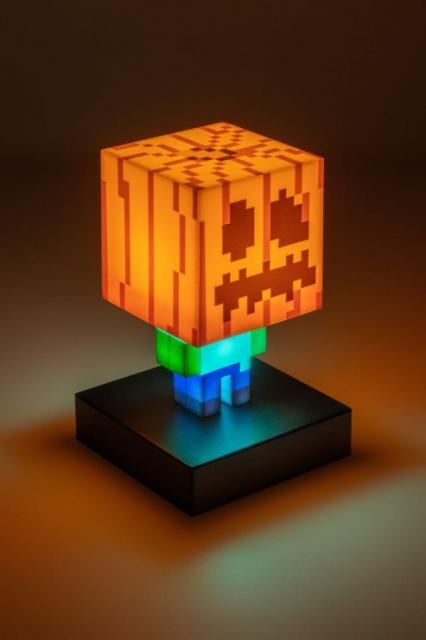 Статуетка Paladone Icons: Minecraft - Zombie Jack O Lantern Light PP15302MCF 