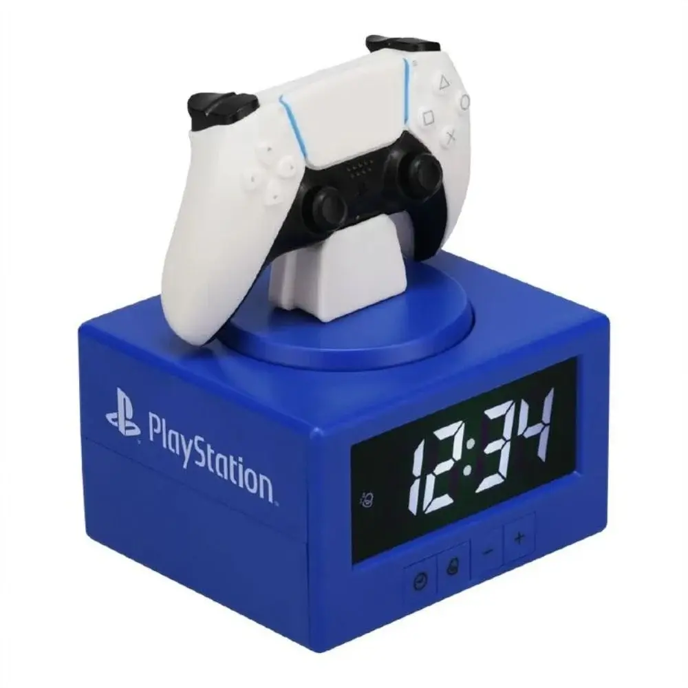 Часовник/будилник Paladone: Playstation Controller Icon Alarm Clock, PP13475PS