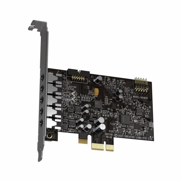 Sound card CREATIVE Sound Blaster Audigy FX V2 Hi-Res 5.1 - PCIe 
