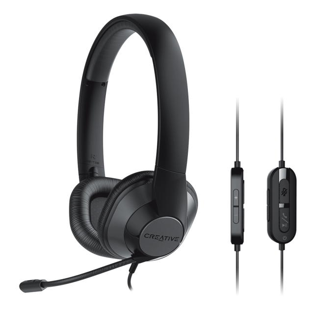Headphones with microphone Creative HS-720 V2 - USB 