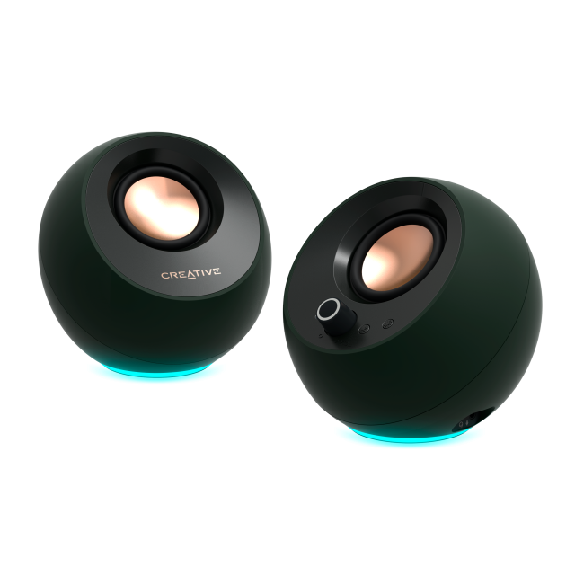 Озвучителна система Creative Pebble Pro - Green 