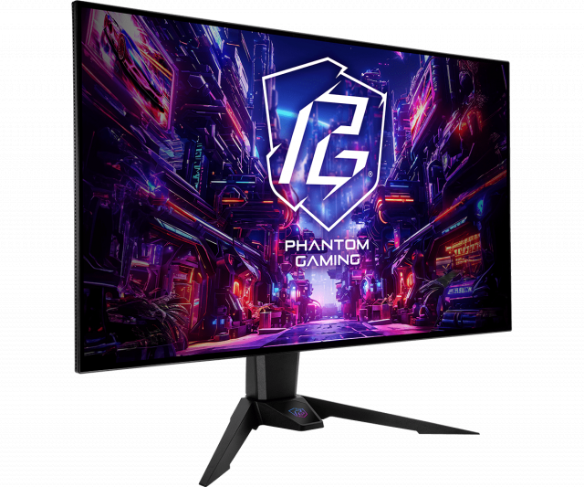 Gaming Monitor ASRock PGO32UFS 32" OLED 4K Flat WOLED, 480 Hz, 0.3ms 