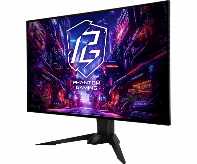 Gaming Monitor ASRock PGO32UFS 32" OLED 4K Flat WOLED, 480 Hz, 0.3ms 