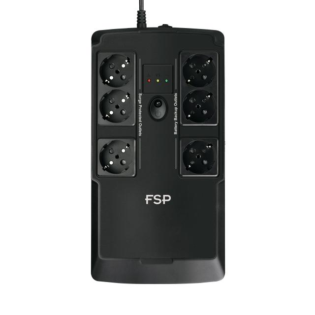 UPS FSP NANO 600 Аварийно захранване Off-line 600VA/360W, Модифицирана синусоида 
