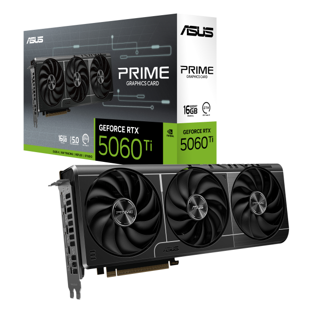 Видео карта ASUS PRIME RTX 5060 TI 16GB GDDR7 