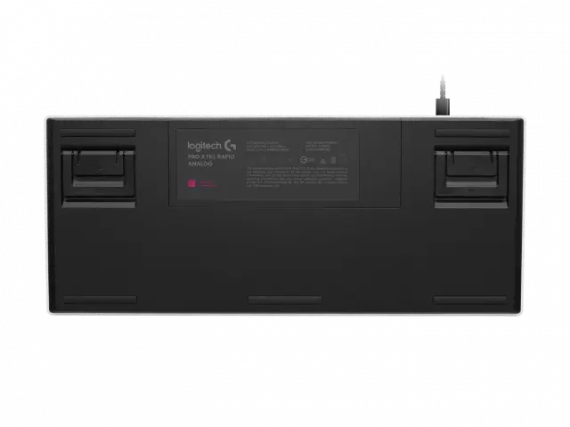 Геймърска механична клавиатура Logitech G Pro X Rapid TKL - White, magnetic-analog switch 
